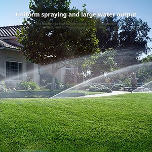 F12 Rosca hembra 45 ~ 360 Grados Cabezal de rociador de agua emergente de plástico ajustable para riego de césped y jardín - Product Image 6