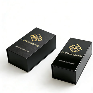 Caja de Embalaje para Perfumes Personalizada con Cierre Magnético Estilo Libro y Logotipo en Relieve, Perfecta para Sets de Regalo de Lujo - Product Image 6