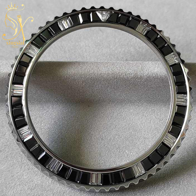 Xingsial Replacement Watch Parts Brand Submarine Day Just 40mm Oystersteel Black Dial Men's Watch16610 Watch Bezel