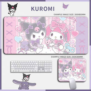 Tapis de souris de <span class=keywords><strong>jeu</strong></span> ergonomique écologique Kulomi de dessin animé avec repose-poignet, impression par sublimation, personnalisable, épaisseur en gros - Product Image 1