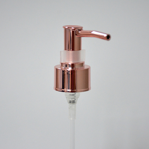 Attractive Golden Glossy Hot 24/410 28/410 <strong>Special</strong> Shape Luxury Make up Remover Electroplate Sparkle Custom Color Long Oil Pump - Product Image 4