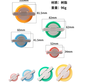 Fashion Portable <strong>Pompom</strong> <strong>Maker</strong> for Fluff Ball DIY Plastic Knitting Craft Tool Set - Product Image 2