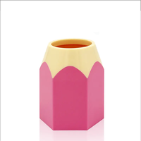 Porte-stylo en forme de crayon organisateur de stockage de stylo tasse de stylo de bureau mignon pour la décoration de bureau à domicile de salle de classe