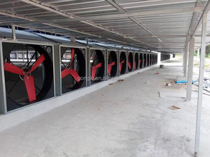 50 Inch 54Inch Hộp Ba Nylon Lưỡi Đa <span class=keywords><strong>Fan</strong></span> Gia Cầm Máy Thổi Khí Nhà Máy Vắt Nhà Kính Thông Gió Quạt Thông Gió - Product Image 5