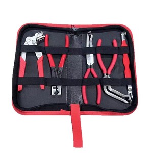 Juego de 5 Pinzas de Segunda Generación con Bolsa de Cuero Premium para Herramientas de Reparación de Automóviles - Product Image 1