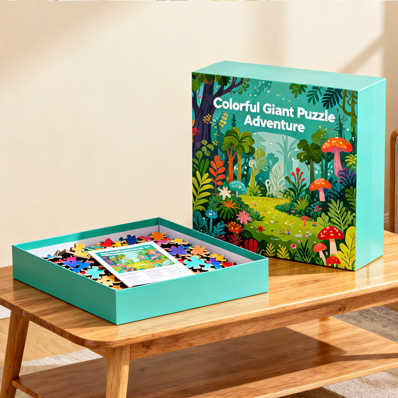 Customized Logo Educational Jigsaw Puzzle Game