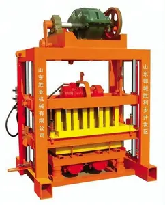 Fabrika fiyat çin Shengya küçük tuğla yapma makineleri küçük sanayi için