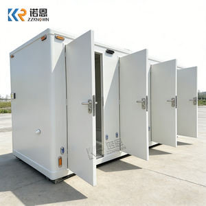 Remorque mobile d'ingénierie pour toilettes et salle de bain, combinaison bureau de chantier pour la gestion de projets et centre de commandement extérieur - Product Image 3