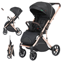 Vente en gros Kidilo 6530 Pro Poussette pliable légère en alliage d'aluminium avec deux sièges Landau Wagon pour les voyages Chine
