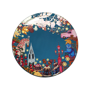 Custom Plastic <strong>Tray</strong> Circular Chocolate Macaron Gift Boxes Round Paper Packaging Box Valentine Chocolate <strong>Candy</strong> Box - Product Image 3