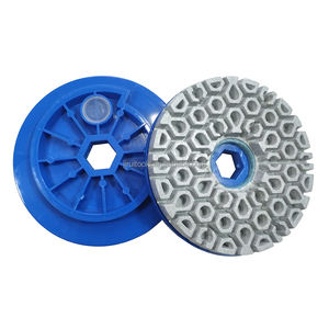 थोक ऑटो पॉलिशर पैड 100/125/150 मिमी डायमंड स्नैल लॉक पॉलिशिंग पैड ग्रेनाइट क्वार्ट्ज के लिए रीइन एज पॉलिशिंग पैड - Product Image 6