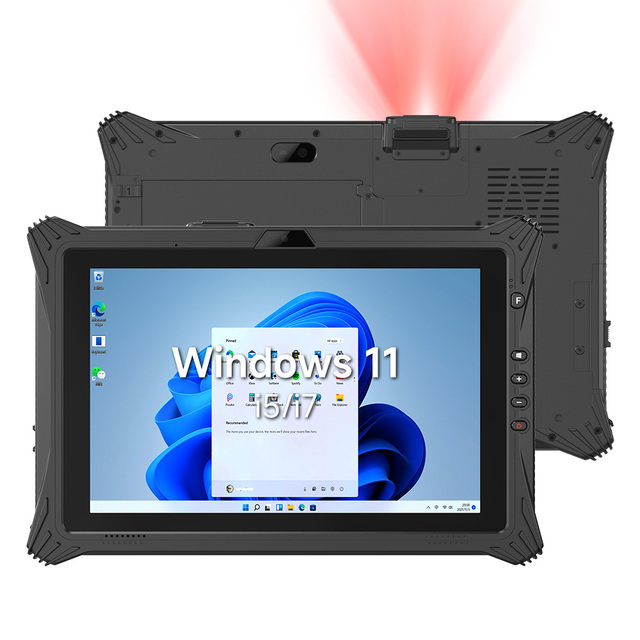 ODM/OEM Windows 11 Rugged Tablet Pc,Fingerprint, NFC, IP65 Waterproof,i5/i7,barcode Reader, 5G,HDMI,10.1 Inch Industrial Tablet