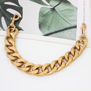 Pulsera de Cadena para Hombre, Chapado en Oro y Plata, 7mm, Estilo Hip Hop, con Circonitas, Cadena Cubana, Regalo para Hombre - Product Image 1