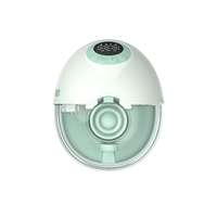 Tire-lait électrique portable, mains libres, silencieux, rechargeable 1200 mAh, collecteur de lait maternel sans BPA