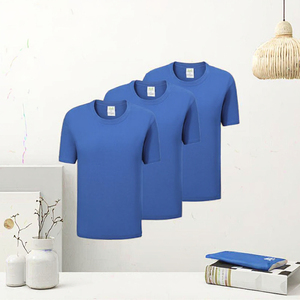 เสื้อยืดคอกลมแขนสั้นผ้าเจอร์ซีย์คอตตอน 100% คุณภาพสูง พิมพ์ลายแบบดิสชาร์จ ระบายอากาศได้ดี แห้งเร็ว สำหรับผู้ชาย ขายส่ง - Product Image 3