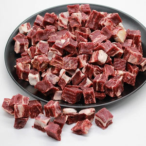 OEM ODM Nourriture chinoise à bas prix pour animaux domestiques Faible teneur en sel et en matières grasses Riche en fibres alimentaires Dés de boeuf et de morue pour chien - Product Image 5