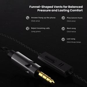 Audífonos Intrauditivos QKZ <span class=keywords><strong>Kaiser</strong></span> Nuevos, Impresos en 3D, con Controladores Dinámicos de Bajos Profundos, Auriculares HIFI para Música, Cable de 1.2m para Juegos de Computadora - Product Image 3