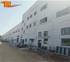 High Rise Prefabricated Steel Structure industrial Building prefab house building