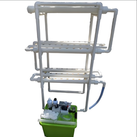 Système hydroponique vertical aéroponique Zewo, robuste et stable, facile à assembler, en ABS de qualité alimentaire pour économiser l'eau et favoriser la croissance des plantes.