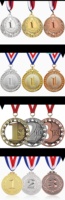 Médaille de cricket de médailles de sport personnalisées de haute qualité en gros