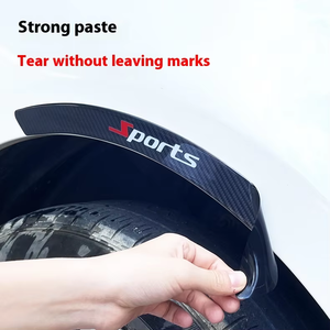 4 Stks/<span class=keywords><strong>set</strong></span> Anti-Collision Koolstofvezel Lichaamsbescherming <span class=keywords><strong>Sticker</strong></span> Anti-Kras Auto <span class=keywords><strong>Sticker</strong></span> Decor <span class=keywords><strong>Set</strong></span> Met Logo Strip - Product Image 4