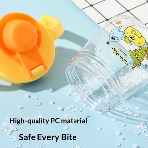 Vaso <span class=keywords><strong>Infantil</strong></span> con Pajita, Plástico Antiderrames, para Bebés <span class=keywords><strong>de</strong></span> Un Año, Vaso <span class=keywords><strong>de</strong></span> Aprendizaje con Asa para Guardería, Portátil - Product Image 4