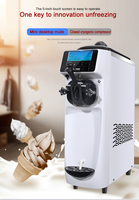 Machine à glaces et à snacks au chocolat commerciale BingHe avec pré-refroidissement et écran LCD 5 pouces