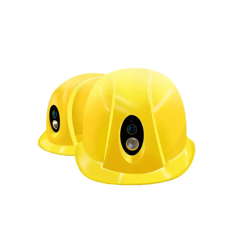 4g Smart Helmet GPS Safety Hat Helmet Construction Lamp Mining Electrical Equipment Work Loggers Hats