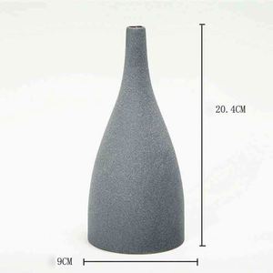 Joli vase à fleurs en céramique de dolomite émaillée pour la maison - Product Image 3