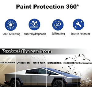 Film de protection de peinture automobile Llumar PPF anti-rayures auto-cicatrisant transparent, film vinyle pour voiture, auto-adhésif, matériau TPU transparent - Product Image 6