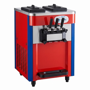 Máquina <span class=keywords><strong>de</strong></span> <span class=keywords><strong>Helado</strong></span> Suave <span class=keywords><strong>de</strong></span> 3 Sabores, Máquina <span class=keywords><strong>de</strong></span> <span class=keywords><strong>Helado</strong></span> Automática Pequeña Tipo McDonald's - Product Image 1