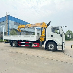 Camión de Carga ISUZU Giga con Grúa de Brazo Recto de 8 Toneladas, Grúa Montada en Camión, Grúa Hidráulica para Levantamiento de Pesas - Product Image 3