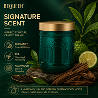 Gommage Corporel OEM ODM 700g Oase du Désert Exfoliant Parfum Bergamote Thé Bois d'Agar Sel Sec Hydratant Hydratation Profonde Pâte