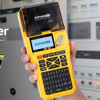 Printer Label Transfer Termal Portabel SUPVAN TP20M untuk Identifikasi Industri, Kabel, Peralatan & Pelabelan Aset