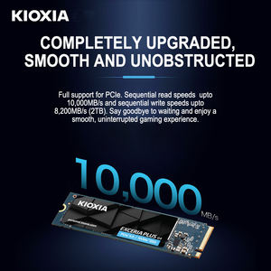 VD10内蔵SSD用の新しい信頼性の高い大容量プラスチック製デスクトップPCIe 5.0 TLC 10000MB/sメディア編集ストレージ - Product Image 6