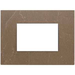 Coffee Brown Wall <b>Plate</b> 15.8 Cm X 14.1 Cm For <b>Switches</b> - Product Image 1