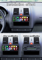 Radio para Auto Universal BQCC Carplay 1DIN, Pantalla Táctil de 6.28'', Reproductor Estéreo Multi-idioma, Reproductor de Video, USB, Bluetooth, Asistente de Reversa, Reproductor MP5