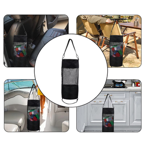 <span class=keywords><strong>Sac</strong></span> à déchets portable en tissu Oxford imperméable pour l'extérieur, <span class=keywords><strong>sac</strong></span> de rangement pour déchets, grand panier à déchets en maille suspendu pour bateau, kayak, camping - Product Image 6