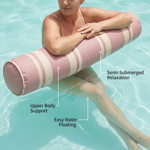 Flotador Inflable Individual para Piscina, Flotador de Soporte para Adultos, Flotador de Agua con Rayas para Playa, Lago o Resort - Product Image 3