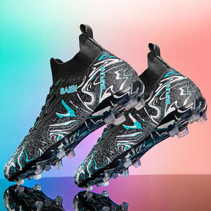Chaussures de football respirantes à tige haute pour l'école, intérieur et extérieur, pour hommes et jeunes, pour l'entraînement sportif - Product Image 2