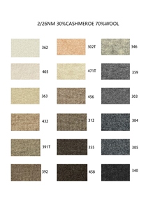 Cashmere Chất liệu 2/16 NM 100% Merino Len Sợi Cashmere chất liệu cho phụ nữ Cashmere găng tay - Product Image 4