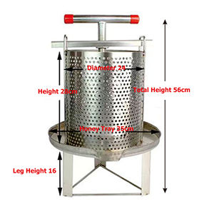Extractor <span class=keywords><strong>de</strong></span> <span class=keywords><strong>Miel</strong></span> para Uso Doméstico <span class=keywords><strong>al</strong></span> <span class=keywords><strong>por</strong></span> <span class=keywords><strong>Mayor</strong></span>, Prensa <span class=keywords><strong>de</strong></span> Acero Inoxidable para <span class=keywords><strong>Miel</strong></span> y Cera <span class=keywords><strong>de</strong></span> <span class=keywords><strong>Abeja</strong></span> - Product Image 5