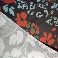 Popeline 100% Coton Peigné 40S Écologique à Motif Floral Imprimé Numérique Personnalisé, 1M Min Sans MOQ pour Vêtements