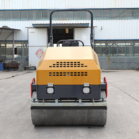 Rouleau compresseur vibratoire à grand rayon d'action, rouleau compresseur routier de 5 tonnes, petit rouleau compresseur hydraulique à monter