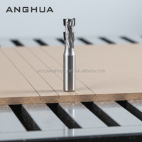 Fresa de diamante PCD para router CNC, cortador de madera de larga duración para ranurado y perfilado de MDF y tableros de partículas