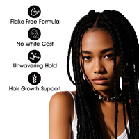 Gel fissante forte per capelli fini e crespi, 5.3 oz, senza alcol, cruelty-free, senza residui bianchi, molto venduto.