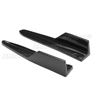 Protector de Parachoques Trasero para Auto, Aspecto de Fibra de Carbono/Negro, para Toyota Camry SE XSE 2018-2019 - Product Image 3