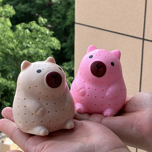 Jouets de bain pour enfants : Éponge Capybara aquatique, jouets d'été à presser pour le bain et le soulagement du stress - Product Image 4