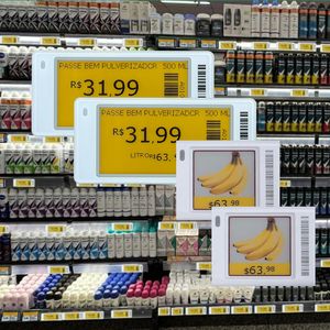 Etiquetas Electrónicas para Estantes con Pantalla de 1.54 Pulgadas, Etiquetas de Precio Digitales Eink para Tiendas, Etiqueta ESL Automática con Cambio Inteligente - Product Image 1