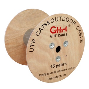 Quảng Châu ght Cáp nhà máy CAT5E 6 6A 7 <span class=keywords><strong>FTP</strong></span> 24AWG Đồng CCA <span class=keywords><strong>ccag</strong></span> OEM/ODM hỗ trợ 305m 1000ft giá CuộN LAN Cáp - Product Image 1